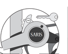 Багажник на заднюю дверь Saris Bones RS оснащен блокирующим замком: превью