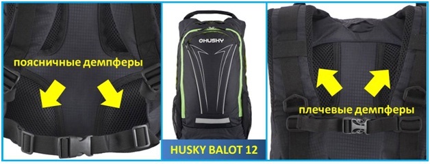 Велорюкзак Husky BALOT 12