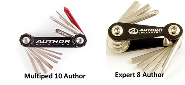 Велоинструменты Multiped и Expert 8 Author